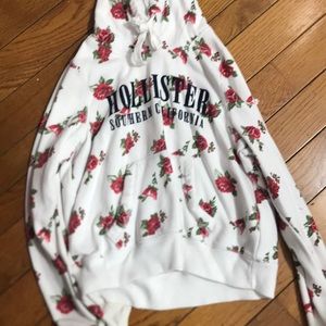 Hollister rose hoodie
